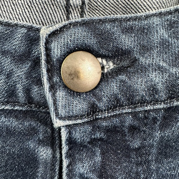 Bespoke Made In Italy Cobrax Men's Heavyweight‎ Blue Jeans 32x32 Slim Dark Wash - Picture 3 of 16